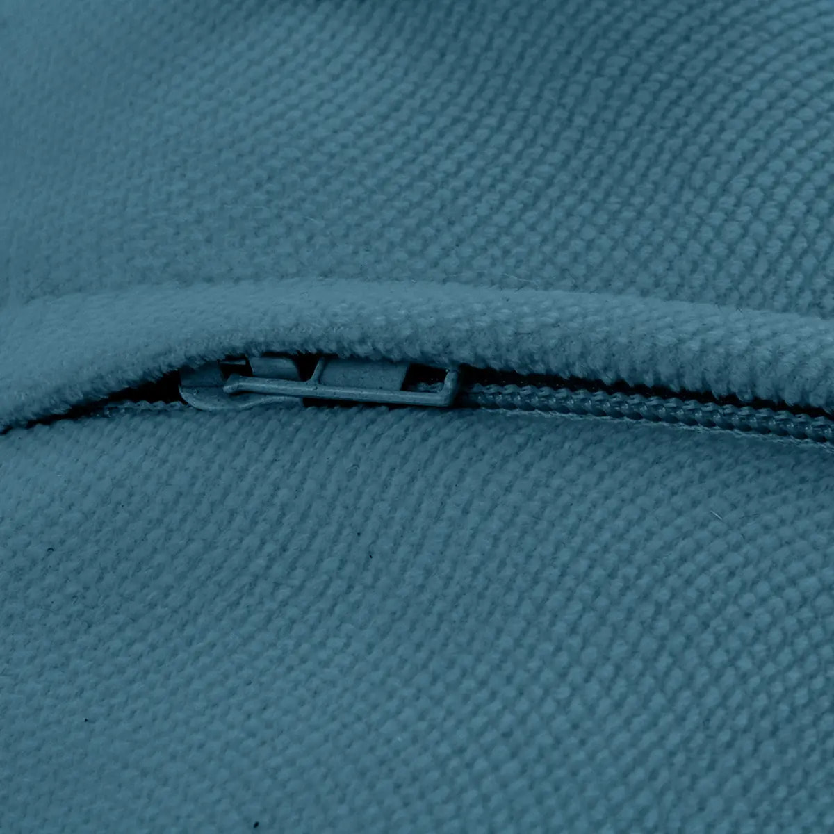 Coussin "LILOU" coton bleu 55x55cm