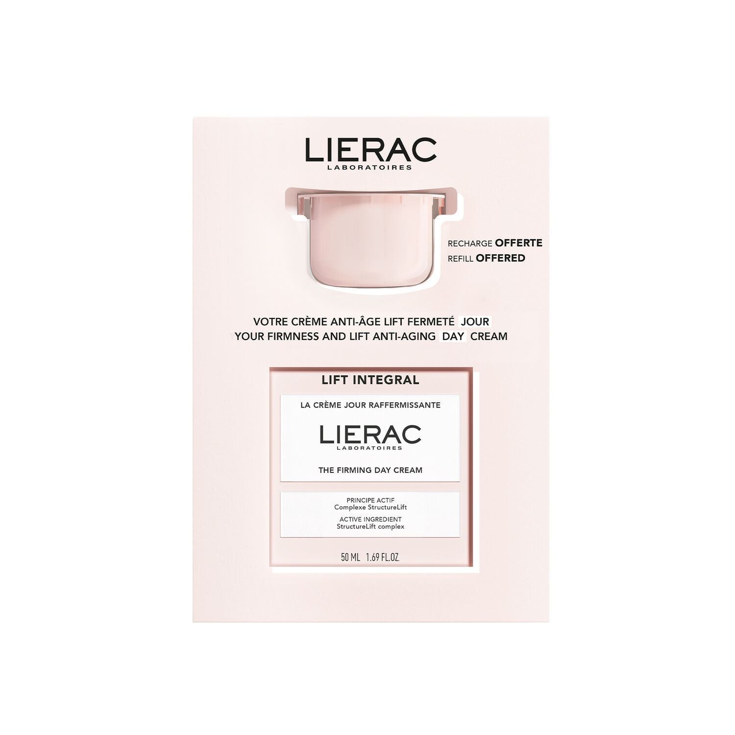 Lift Intégral - Coffret Crème Jour Raffermissante 50ml + recharge 50ml
