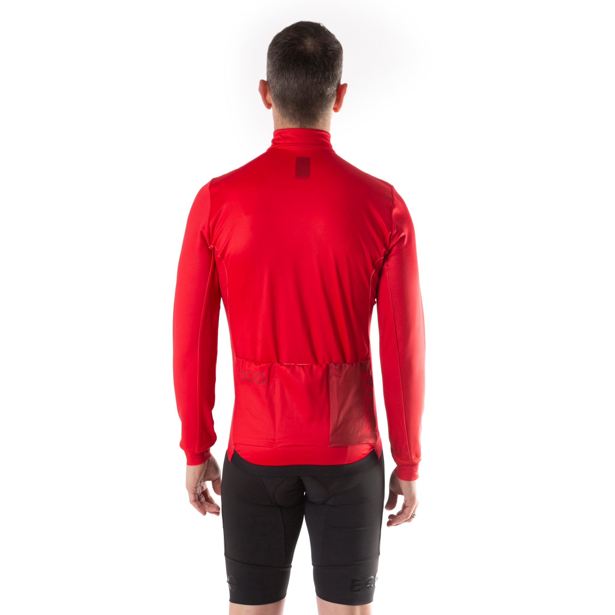 Maglia a manica lunga ECOON modello Mont Ventoux in rosso