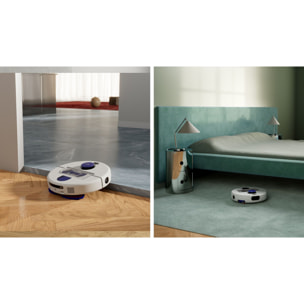 Robot aspirateur laveur Dyson R2 Nurovi™ Wash+Dry (gris pâle/bleu vinca)