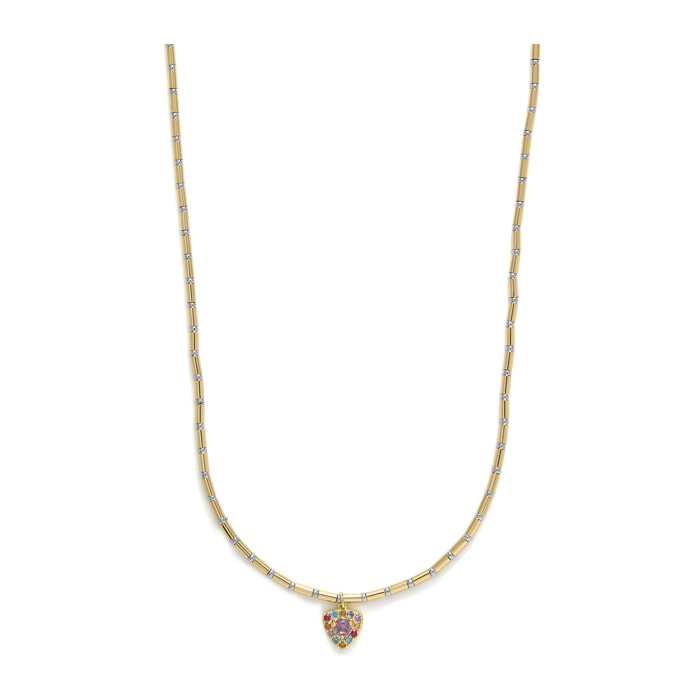Collar Aldra acabado oro amarillo 18k
