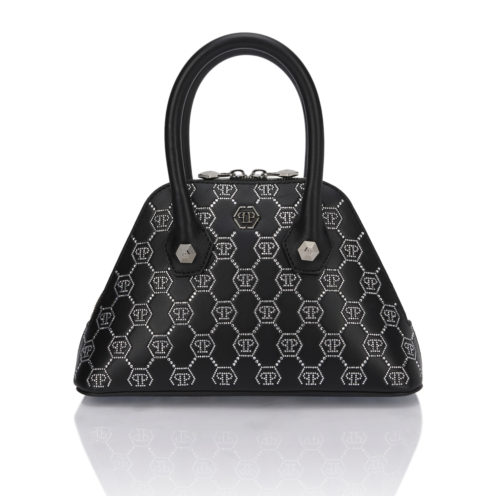 PHILIPP PLEIN Bolsa de asas MONOGRAM