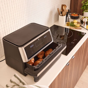 Friteuse sans huile ESSENTIELB EAF5 ,Noir, Flex Megazone XXL 11L