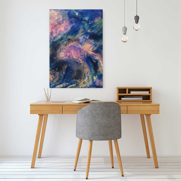 Tableau rose nebuleux Tableau plexiglas