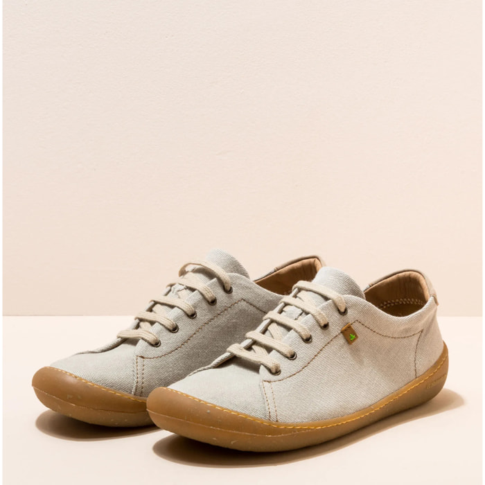 Zapatos N5767T ORGANIC COTTON STONE/PAWIKAN color Stone