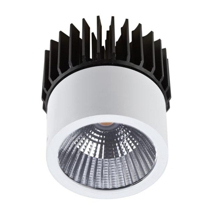 Ledsc4 LedsC4 - Módulo LED Integrado 7W para Iluminación Interior, 628lm 2700K, Acabado Blanco Transparente, Diseño Moderno y Eficiente, Material Resistente en Aluminio y Policarbonato