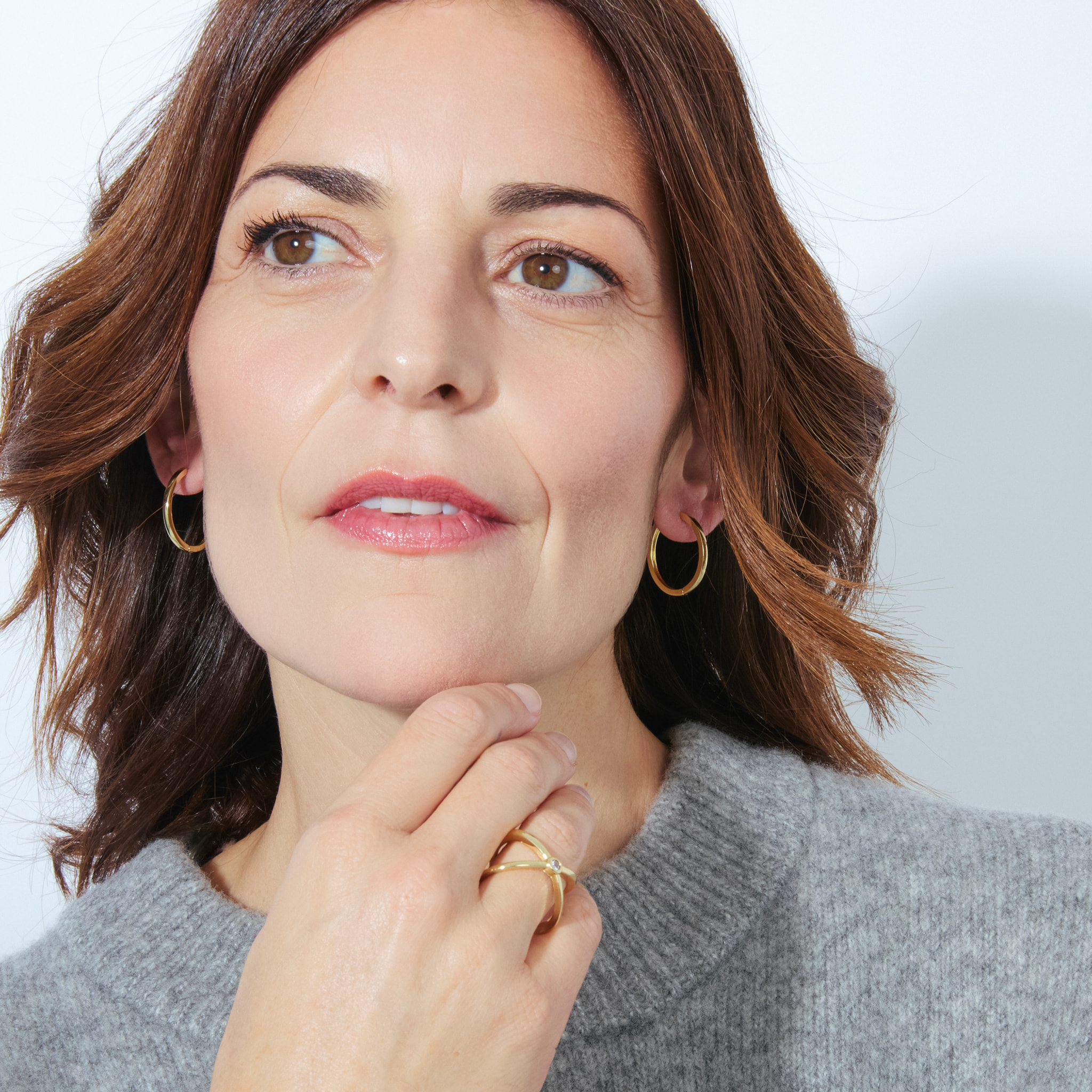 Anillo LUX BY LUX acabado oro amarillo 18k