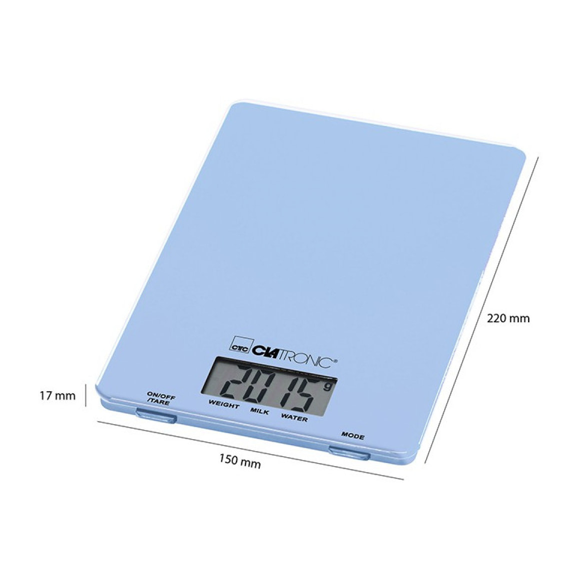 Balance de cuisine Clatronic KW 3626 Bleu