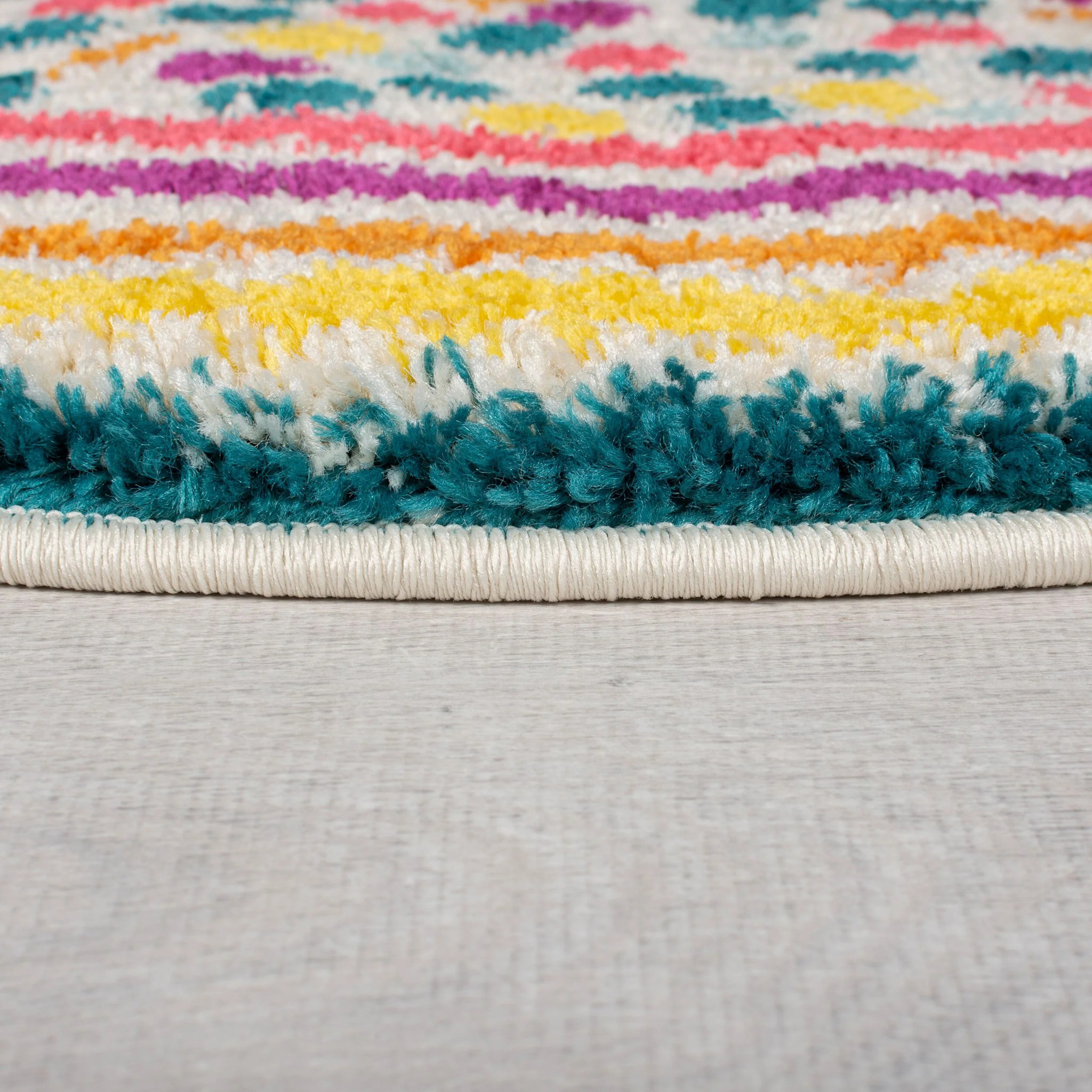 Tapis rond RAINBOW