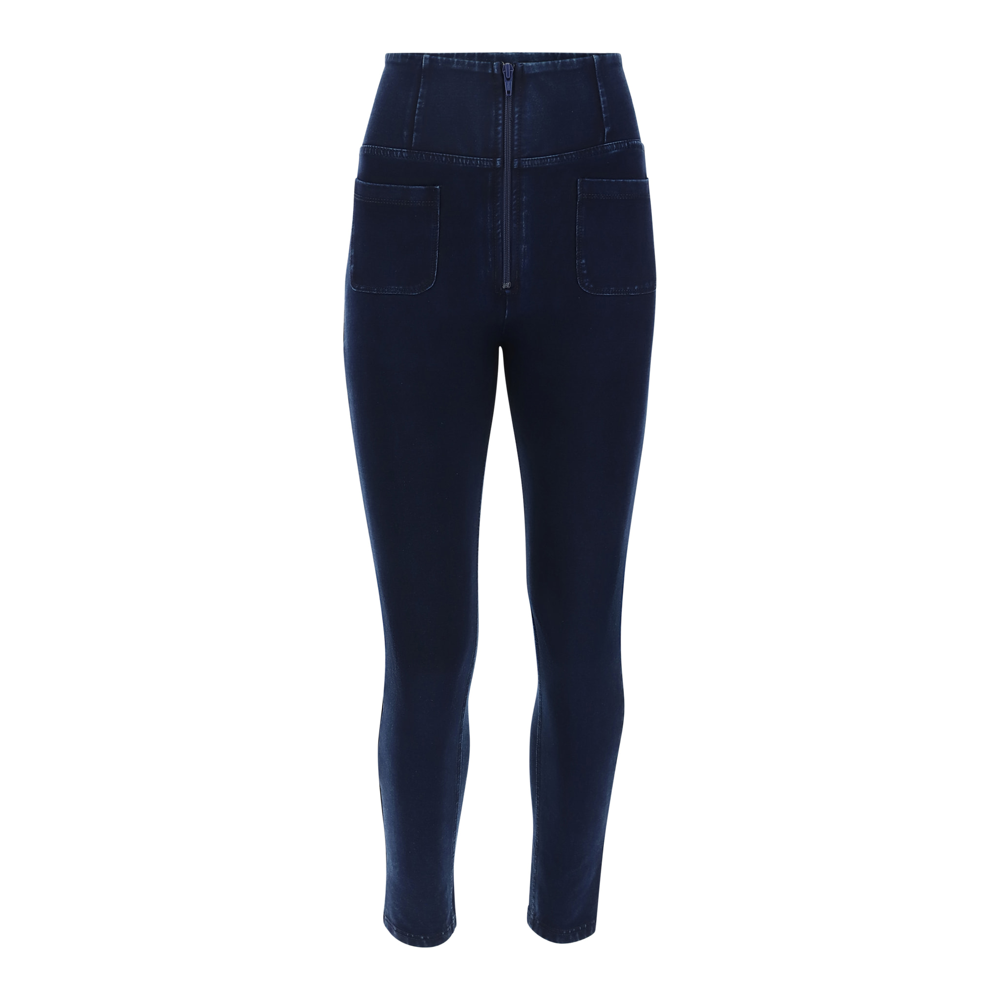 Jeggings WR.UP® vita super alta e taschini applicati