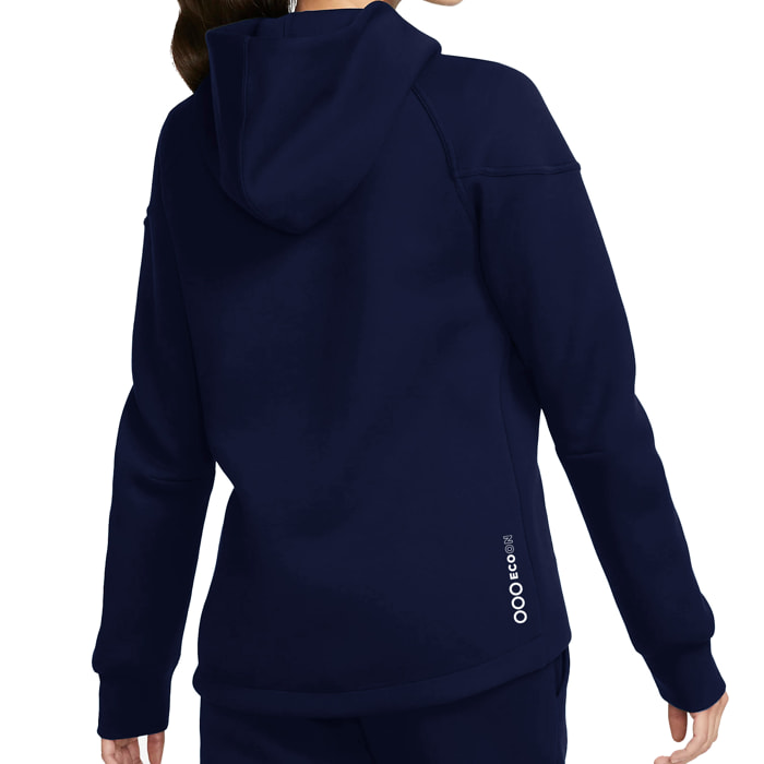 Sudadera con capucha para mujer ECOON York - Azul Marino