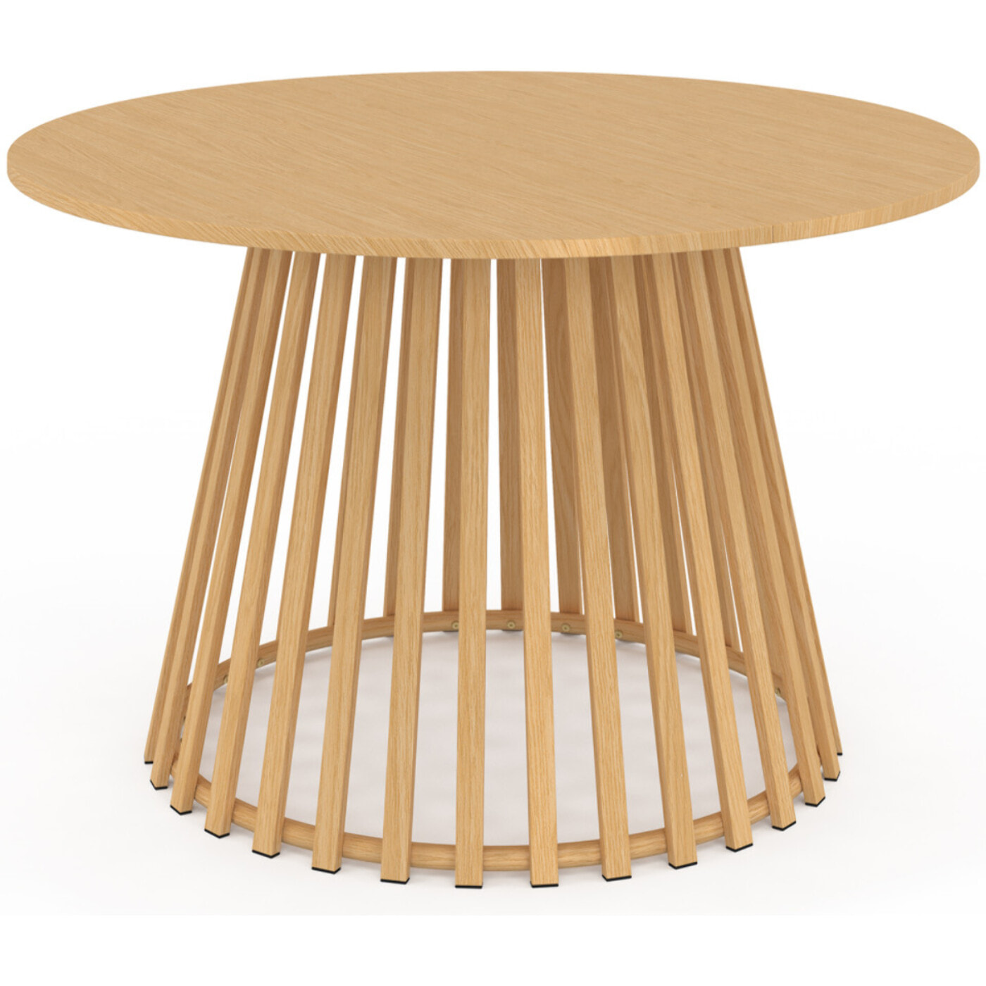 Ensemble repas Hortensia 6 places métal effet bois