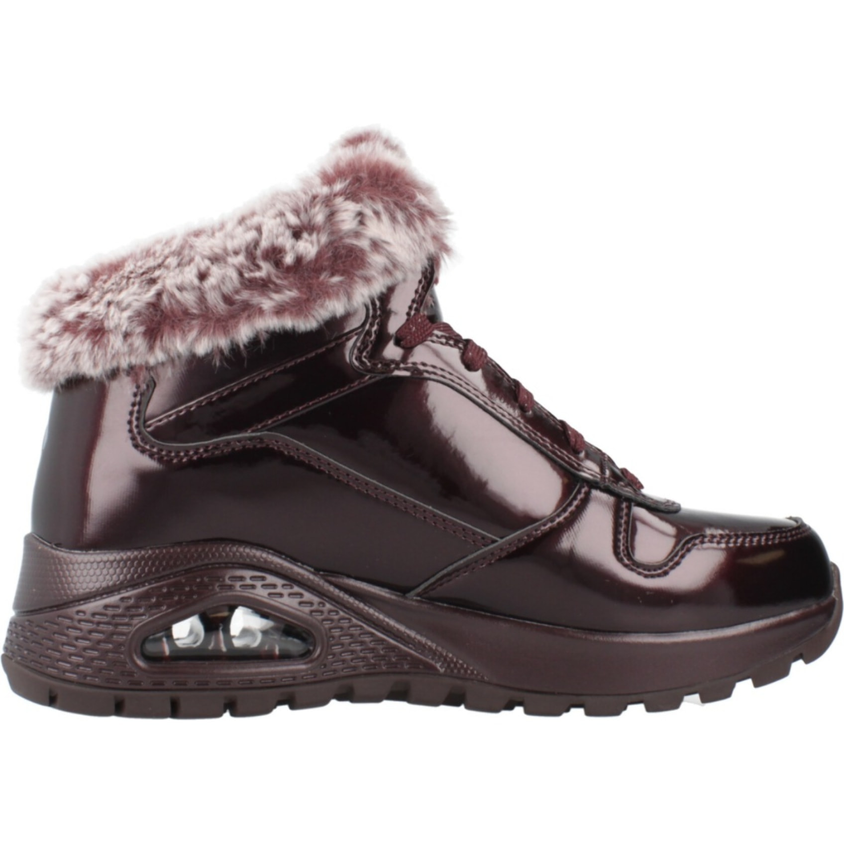 Botines Mujer Rugged Fiesty Winter Burdeos