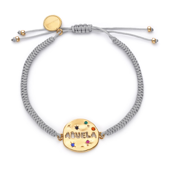 Pulsera Abuela Colors Baño Oro