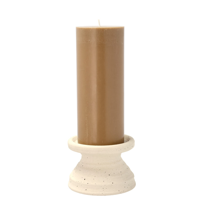 Bougeoir pour bougie bloc Elv