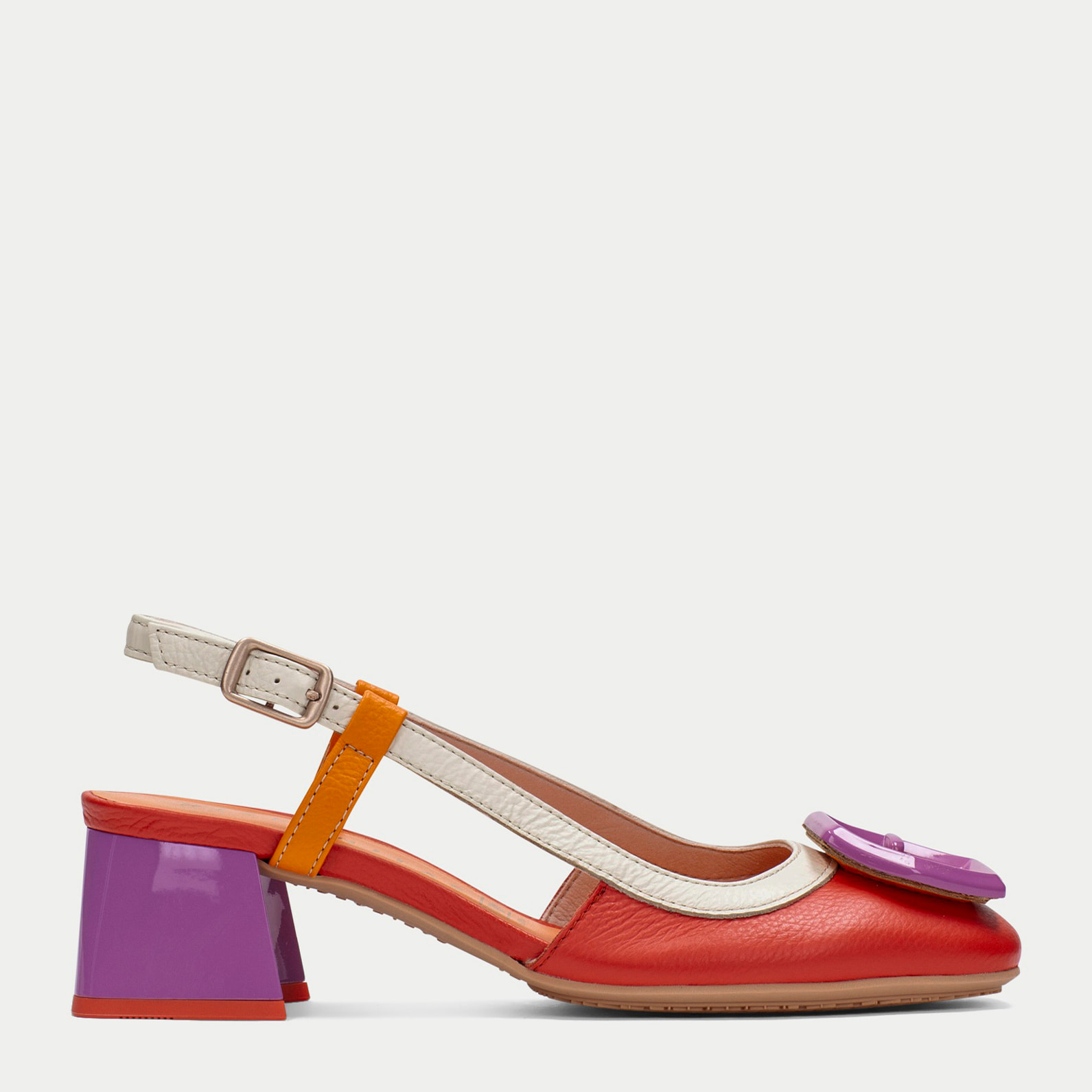 Destalonado Malta Rojo violet naranja 4,5 cm