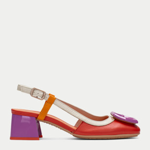 Destalonado Malta Rojo violet naranja 4,5 cm