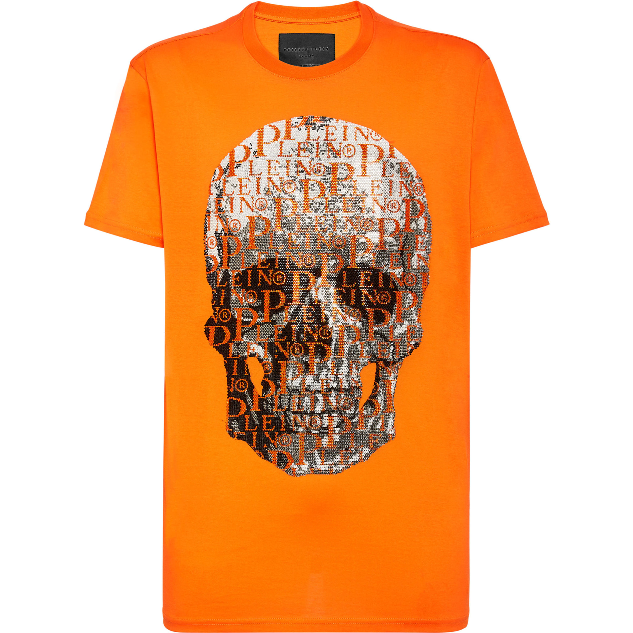 PHILIPP PLEIN Camiseta Cuello Redondo SKULL AND PLEIN