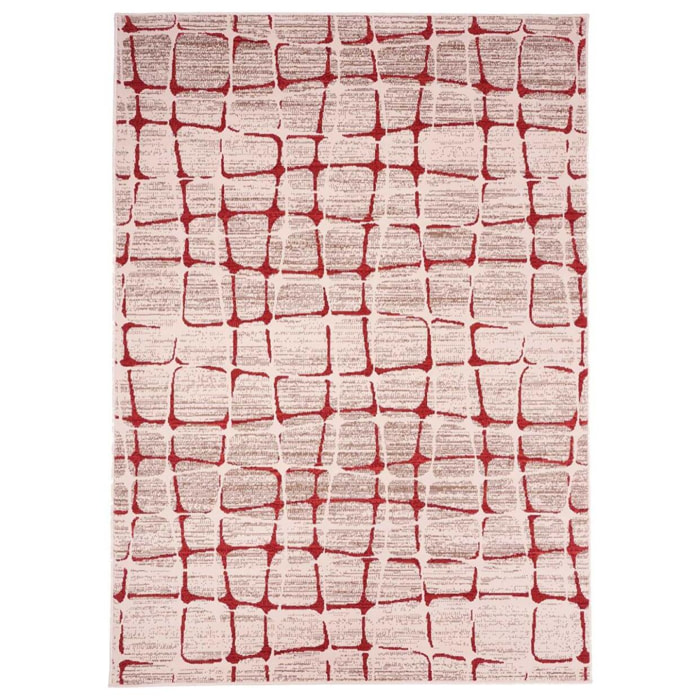 Tapis salon et chambre tissé motif géométrique MOFA