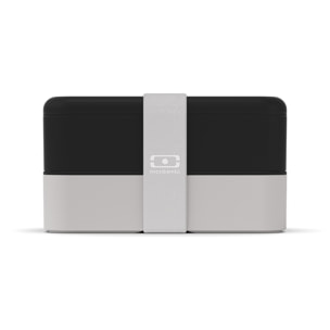 Lunch box 2 compartiments Original 1L Made in France Noir Coton