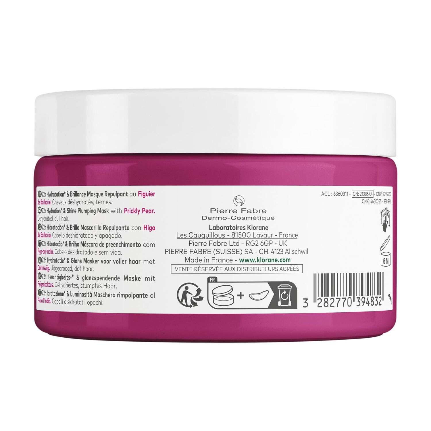 Figuier de Barbarie - Masque Repulpant - 250 ml