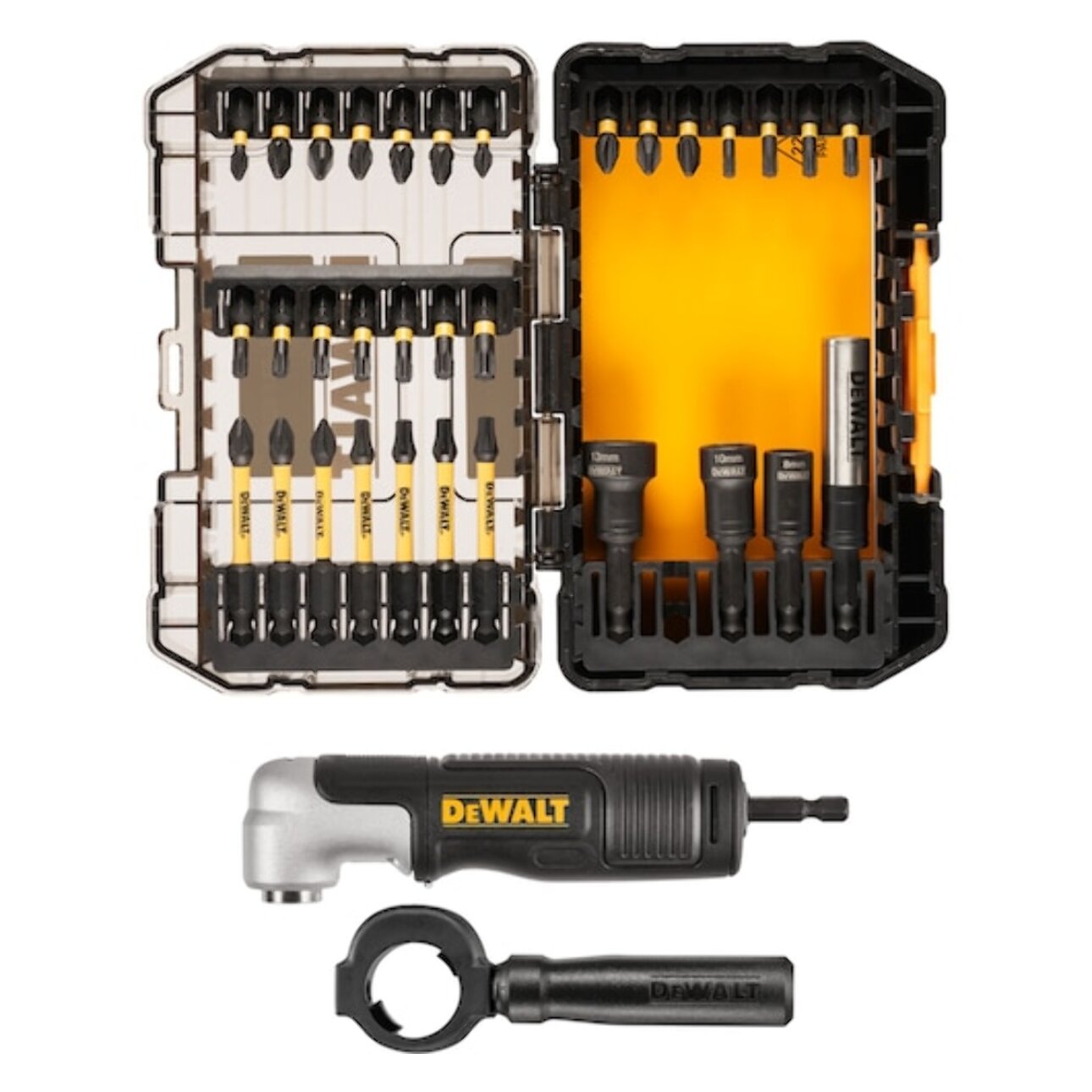 Coffret d'embouts avec renvoi d'angle édition limitée McLaren - DEWALT - DT70782-QZ