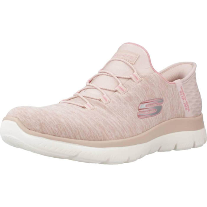 Sneakers De  Mujer Slip-ins: Summits- Dazzling Haze Rosa