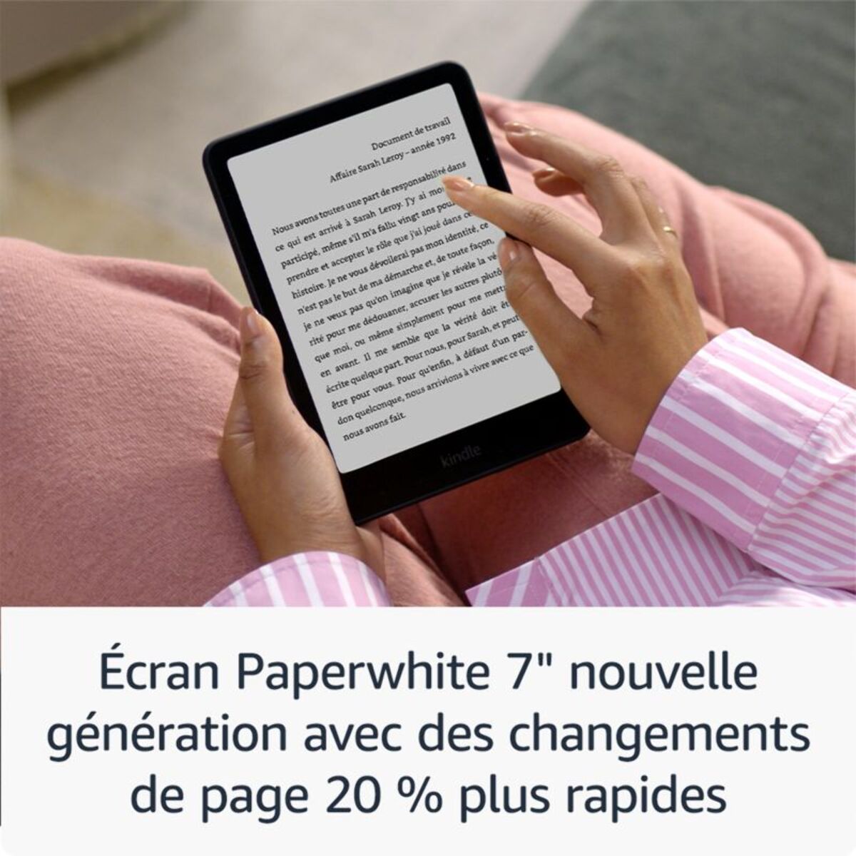 Liseuse eBook AMAZON Kindle Paperwhite 16 Go Noir