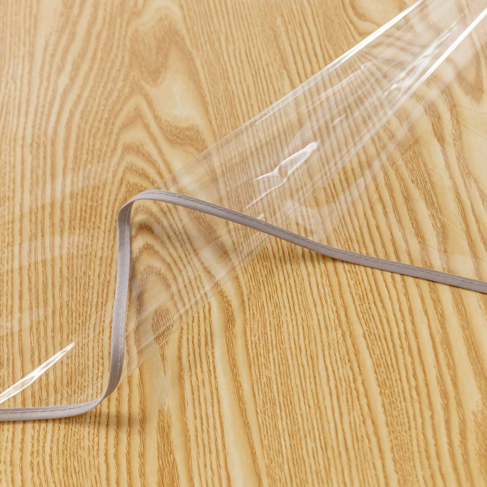 Nappe ronde transparente - Transparent