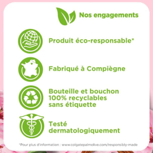 Pack de 10 - Adoucissant concentré Soupline éco-recharge 45 lavages Hypoallergénique - 1L