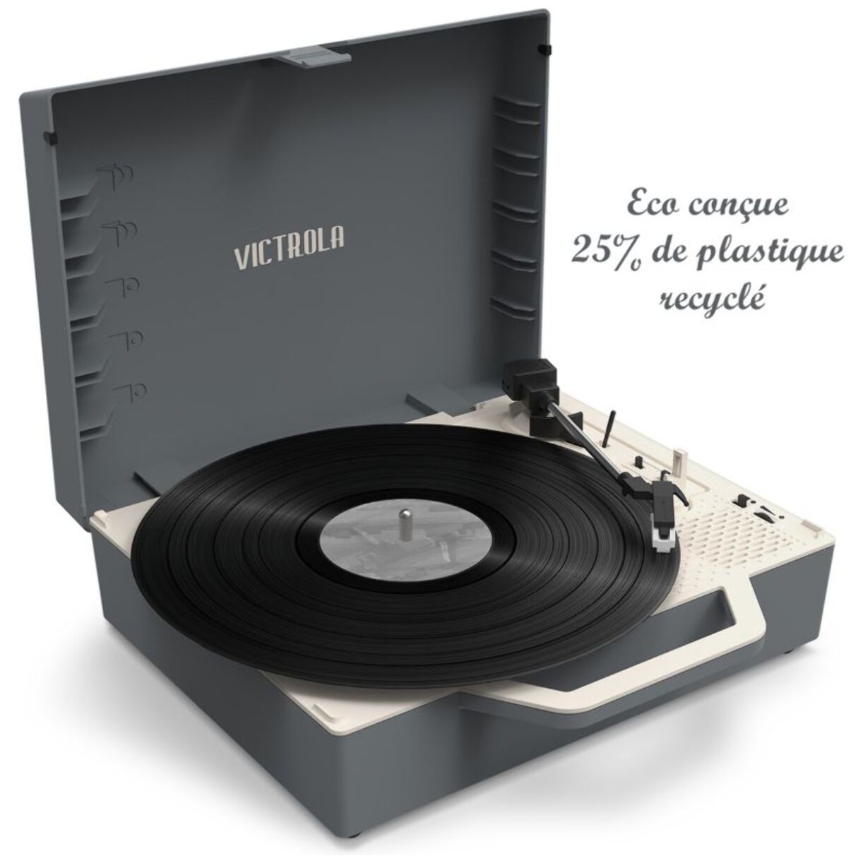 Platine vinyle VICTROLA RE-SPIN Eco Concue Granite