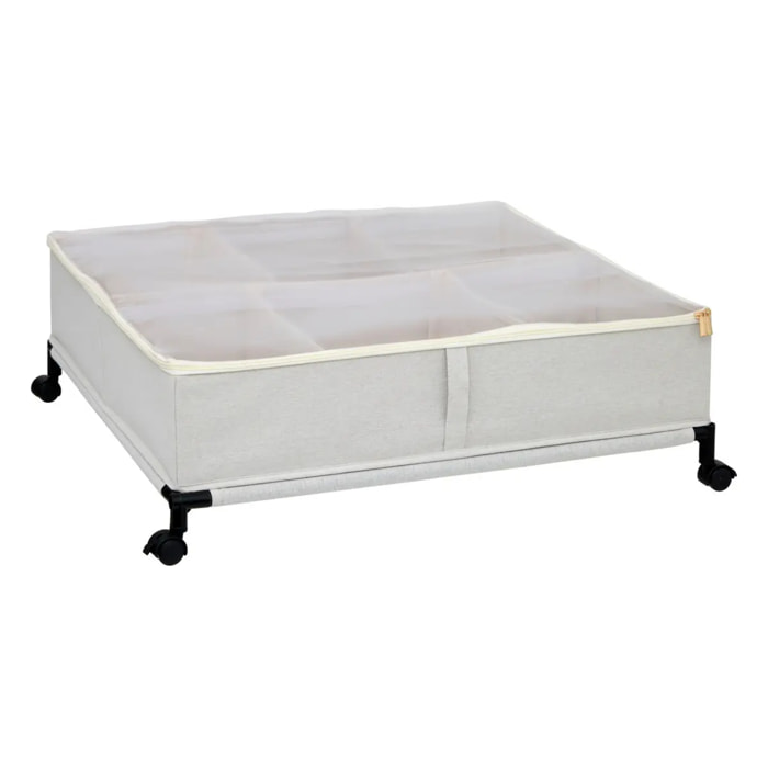Housse pour vêtements Dressy Plus L66cm beige