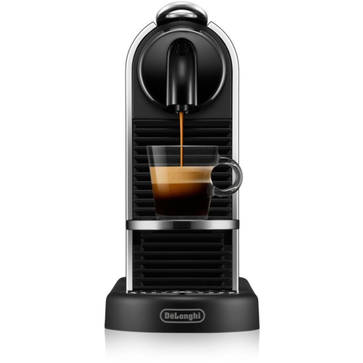 Nespresso DELONGHI Citiz platinium chrome