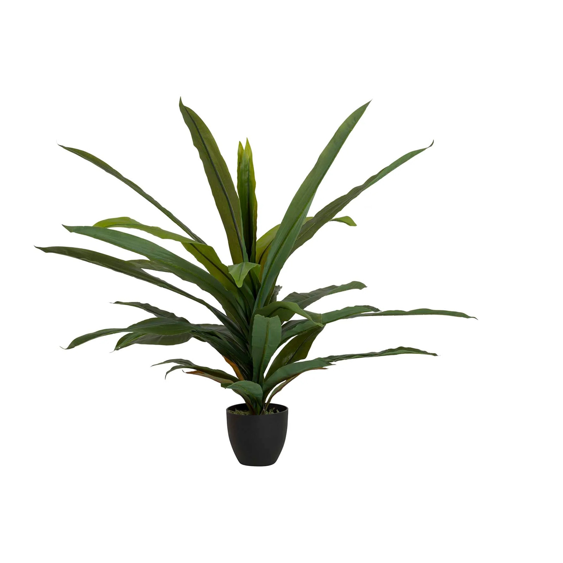 Planta Artificial Dracaena Fragrans Con Maceta 130x40x21 Cm