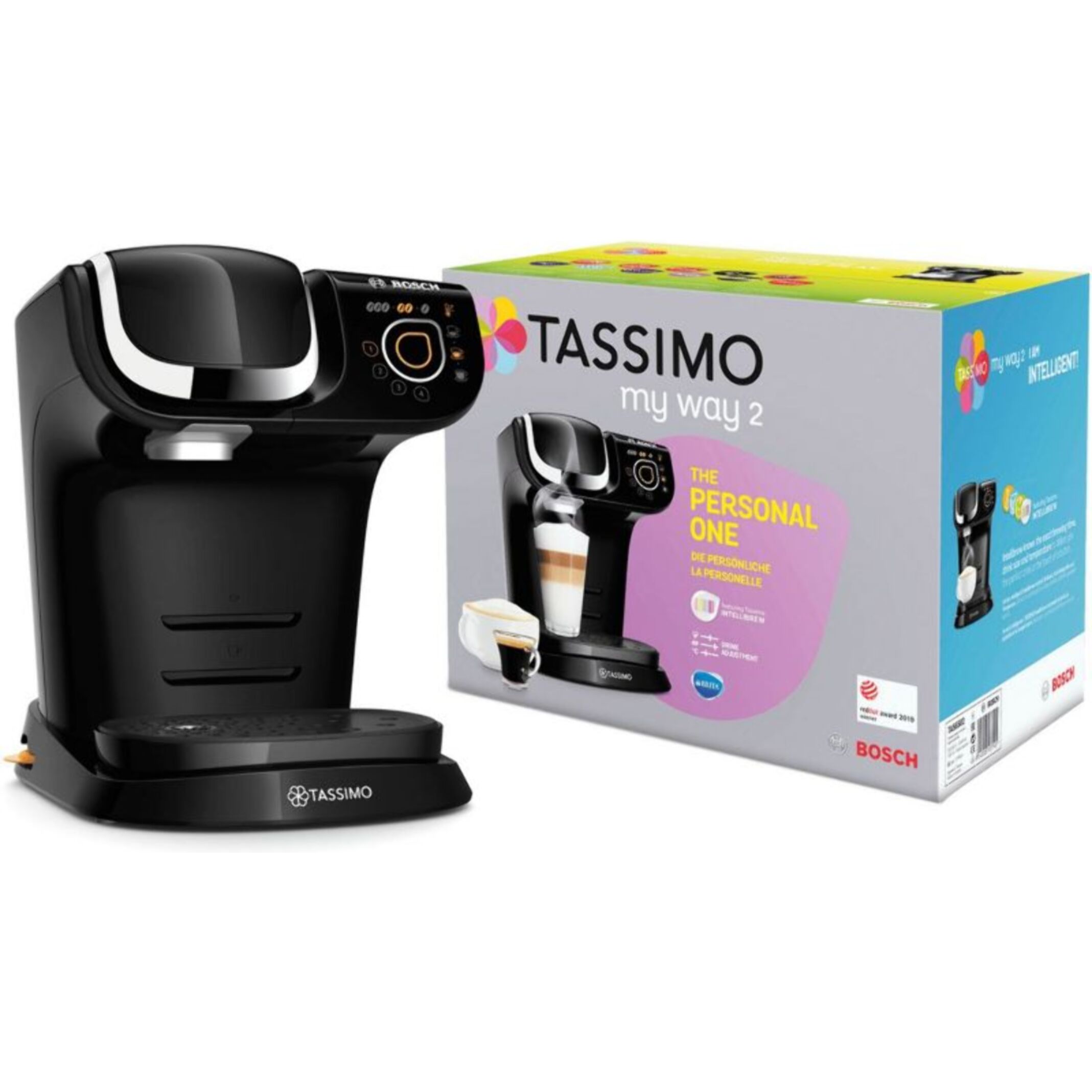 Tassimo BOSCH TASSIMO MY WAY TAS6502 - NOIR