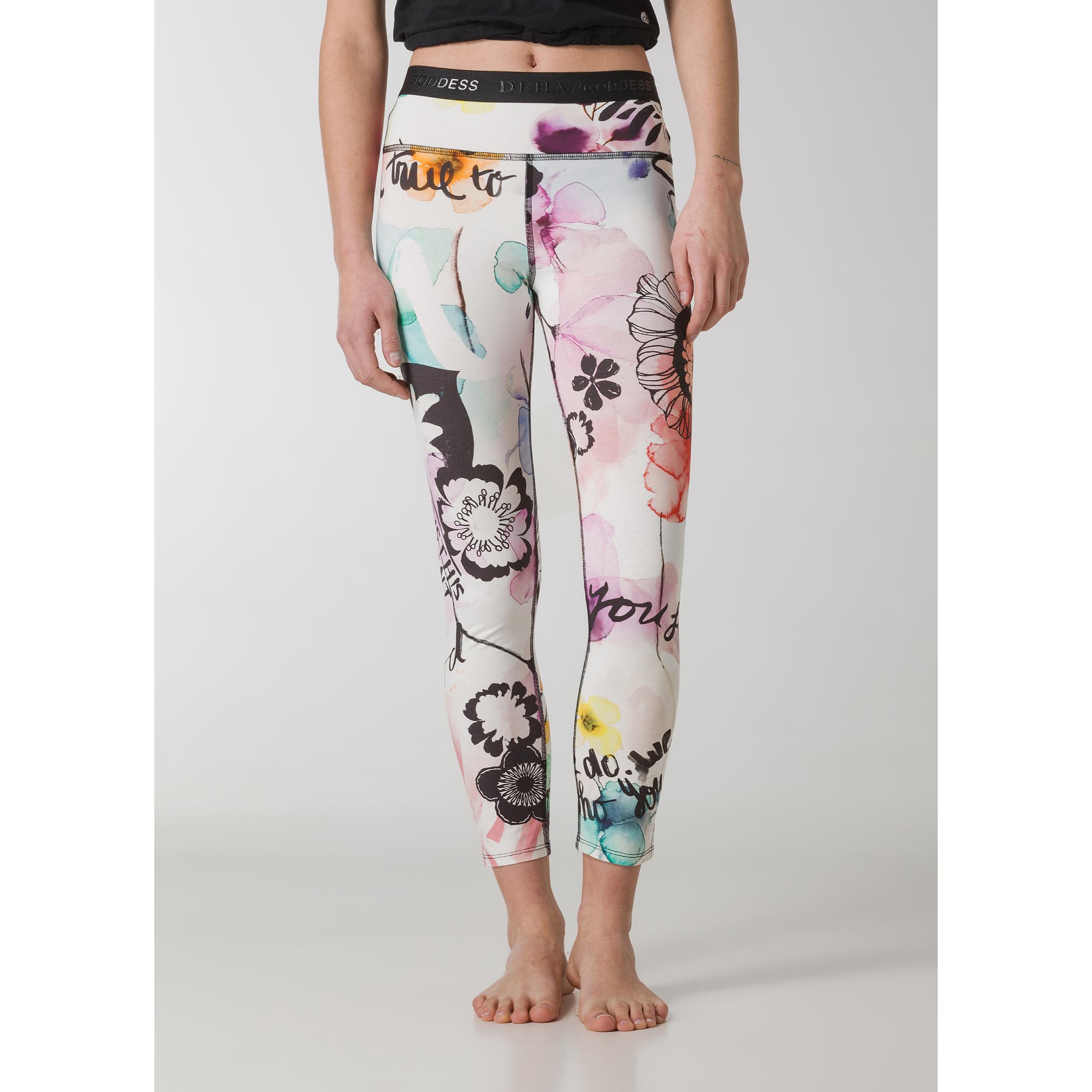 DEHA - Leggings ALLOVER LEGGINGS in cotone per donna