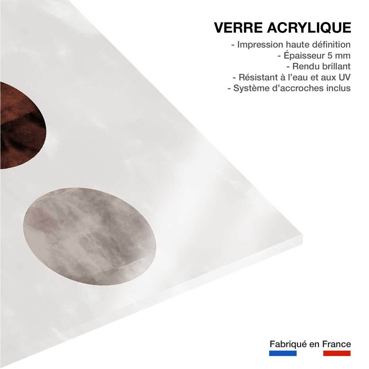 Tableau Lune pleine Tableau plexiglas