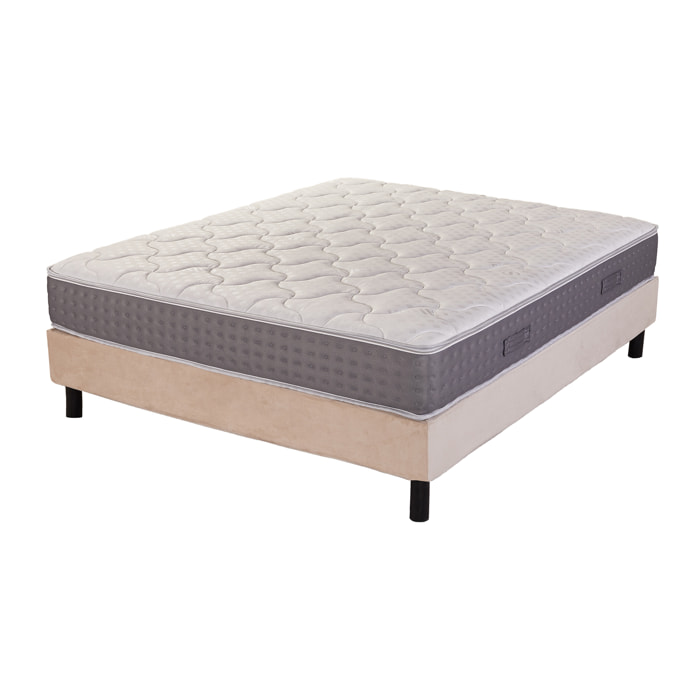 Materasso MemoryFoam Gel 3 Strati  13 zone  Sfoderabile 80x190x24