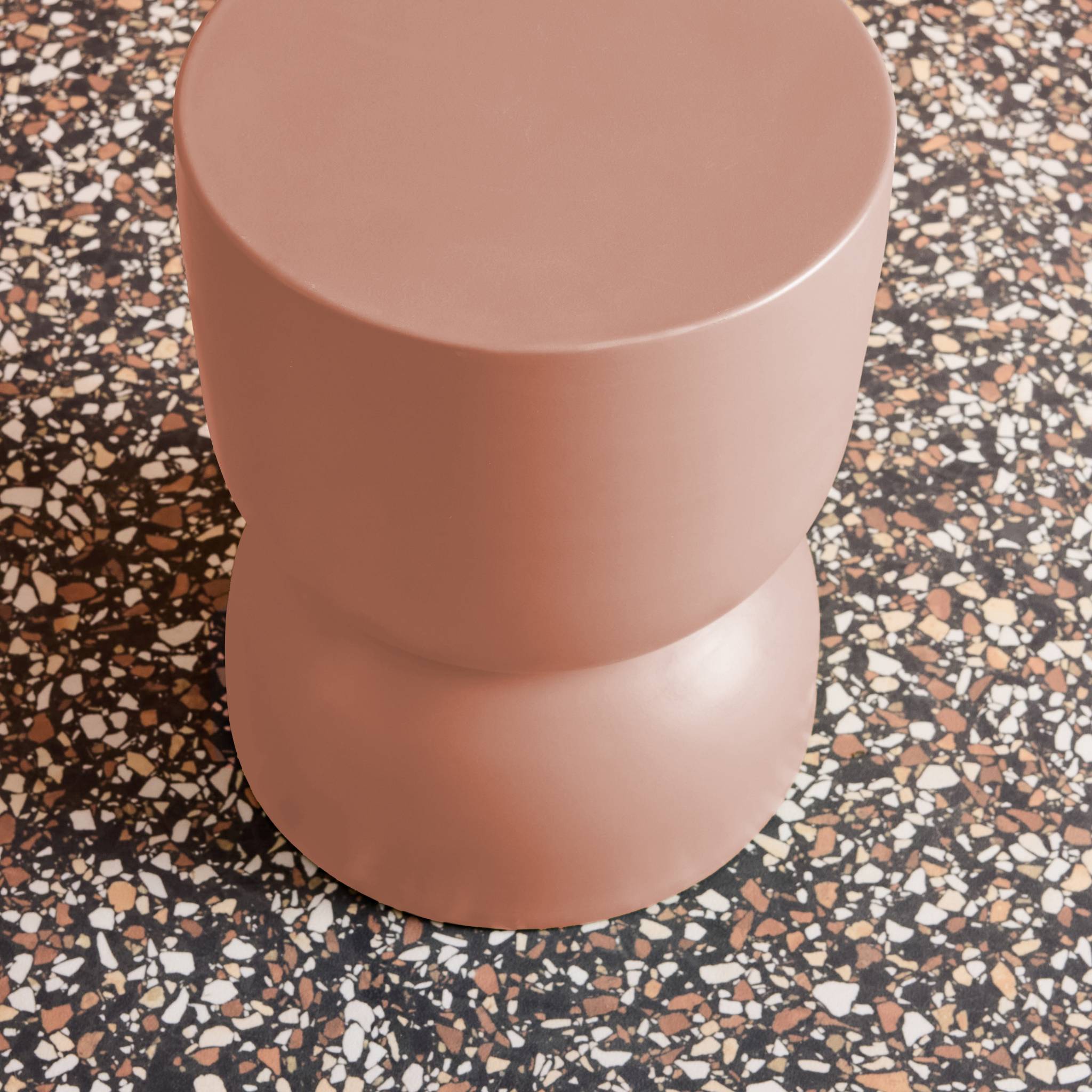 Table d'appoint, bout de canapé, table de chevet métal Ø32 x H42cm MADI