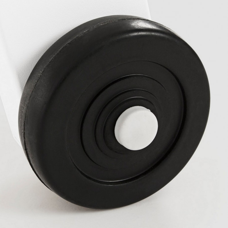 Lettino HILDE reclinabile bianco