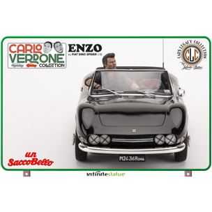 Enzo Su Fiat Dino Spider 1:18 Resin Car Statua Infinite Statue