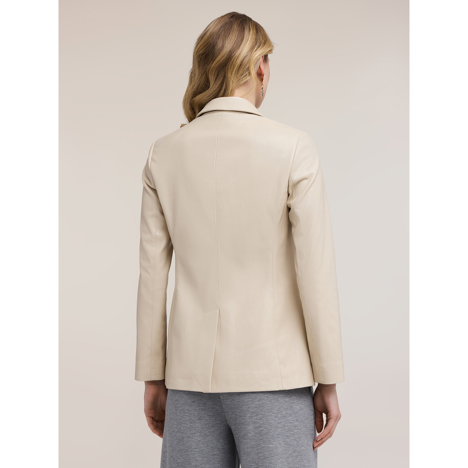 Motivi - Giacca blazer doppiopetto con revers - Bianco