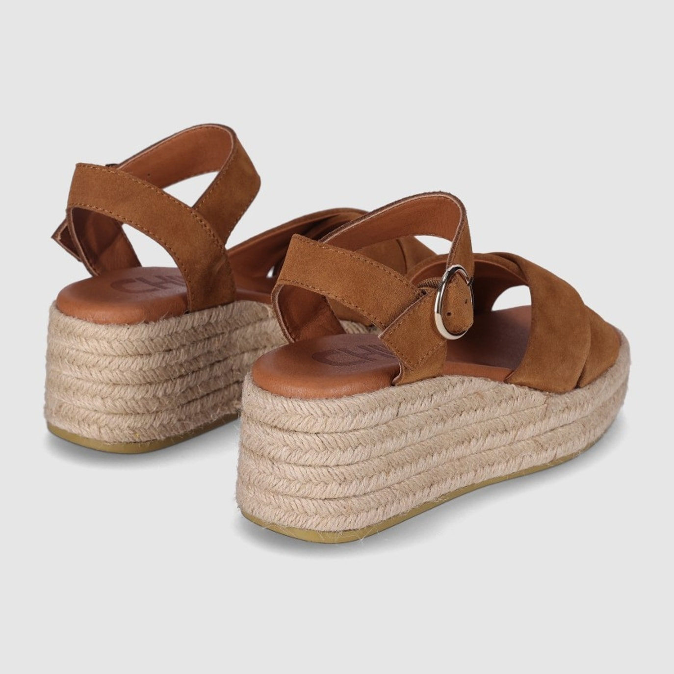 Sandalias de Serraje - Cuero - Tacón: 6 cm