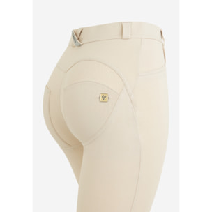 Pantaloni push up WR.UP® vita alta in cotone organico