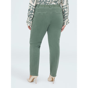 Fiorella Rubino - Pantalones Chino de algodón - Verde
