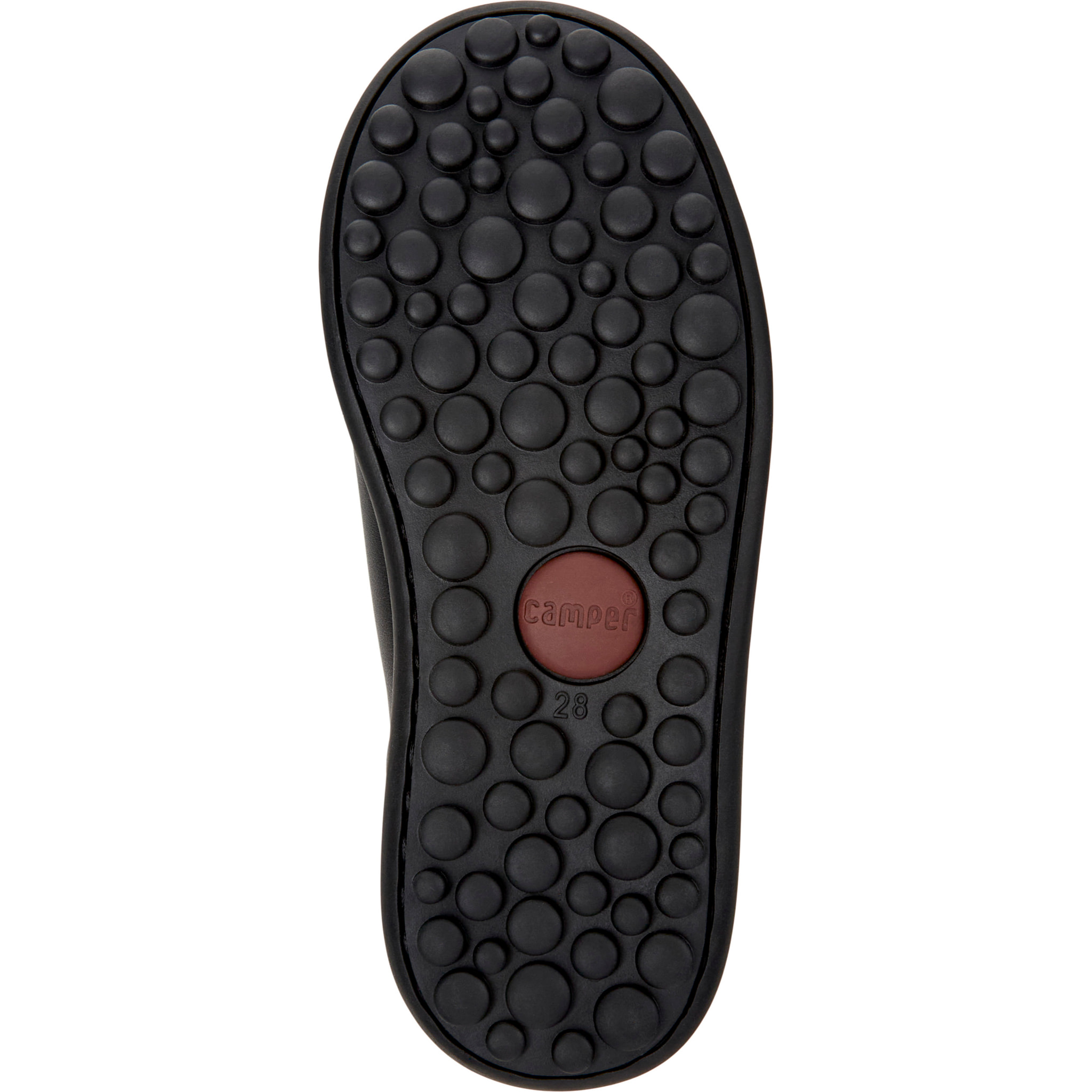 Zapatillas - CAMPER Pelotas Ariel - Negro - Cuero liso