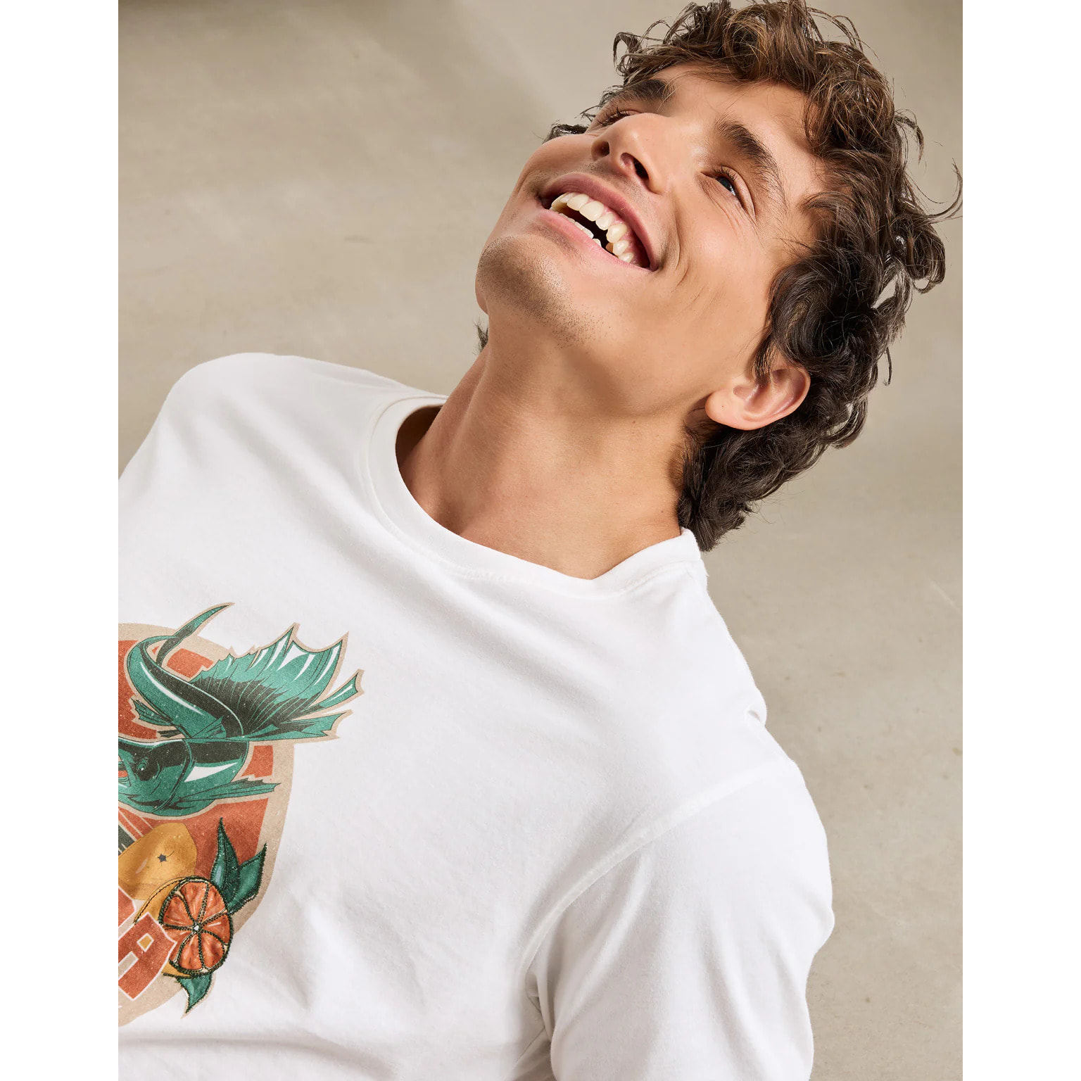 Camiseta Manga Corta Blanco - Kingfish