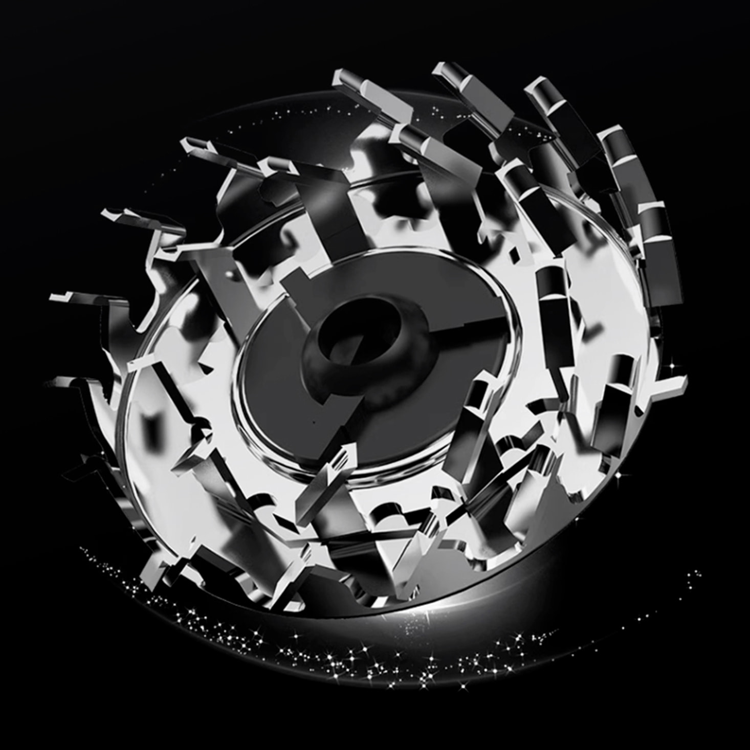 Afeitadora eléctrica con 2 velocidades.