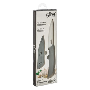Couteau d'office céramique "Zirco" lame 10cm
