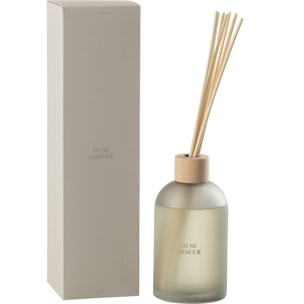 J-Line Bâtonnets parfumés Accords Essentiels - Musc Obscur - bleu - 550ml